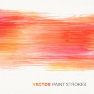 Colorful Painted Brush Strokes