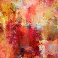 abstract mixed media artwork