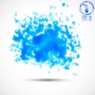 Vector illustration EPS10 Colorful watercolor splashes