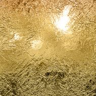 Gold shiny foil metal square background