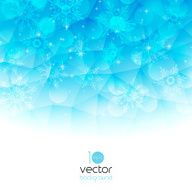 Merry Christmas greeting card with snowflakes N3