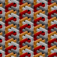 Isometric seamless background