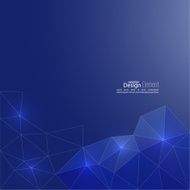 Blue abstract background with transparent mesh