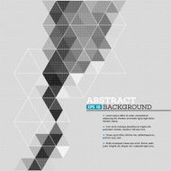 Abstract template background with triangle shapes N5