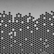 Hexagon metal background N2