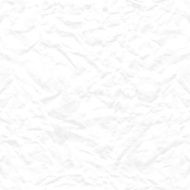 Seamless white crumpled paper texture
