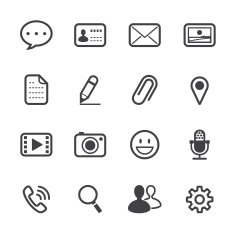 Chat Application Icons N2