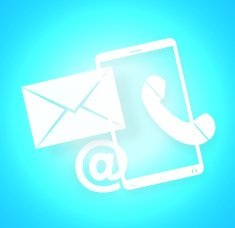 Contact Us Creative Fresh Illustration Design N11