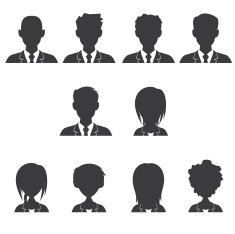 Men and women avatar