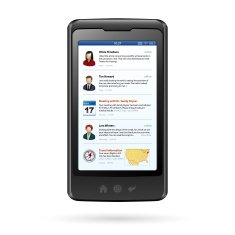 Smart phone with social network