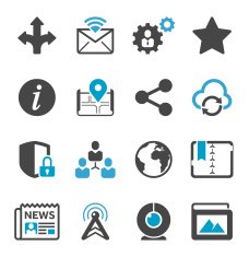 Social Media Icon Set N46