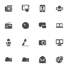 Communication Icons N199
