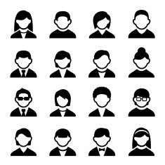 User icons set 2 N2