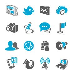 3D Commuication Icon Set N2
