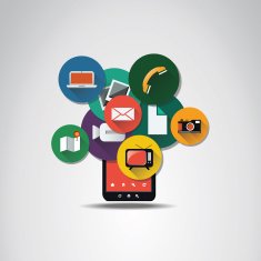Flat UI Icon Concept for Mobile Devices N2