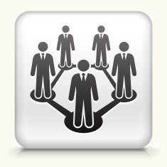 Square Button with Networking N3