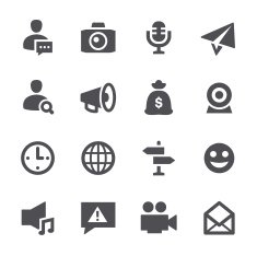 Social Media Icons N159