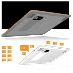 Tablet PC - Tilted Rear View
