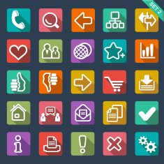Flat Icon Set N9