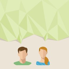 Social vector icons with dialog options N3