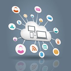 Cloud computing illustrattion N17