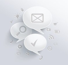 Three Dimensional Speech Bubble N2