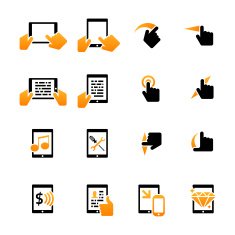 Mobile PC and Tablet Icons N2