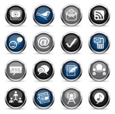 Supergloss Icons - Blogging