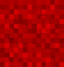 Abstract square red background N2