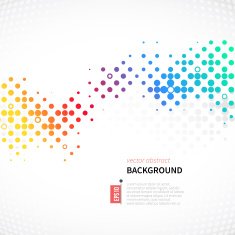 Abstract Halftone Background N21