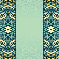 Abstract round ornamental
