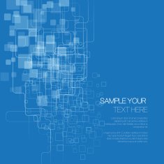 Blue abstract background Vector illustration