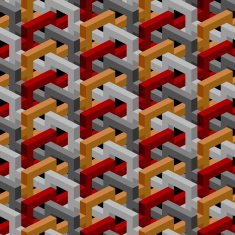 Isometric seamless background