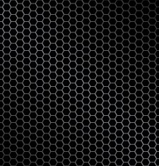 Hexagon metal background with light reflection ideal wallpaper
