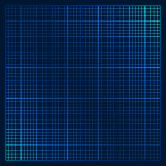 Metallic background with square pattern