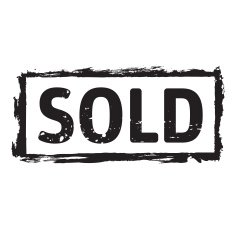 Black vector grunge stamp SOLD N2