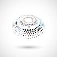 abstract color dots icon for design N7