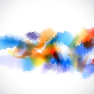 Abstract artistic watercolor background N5