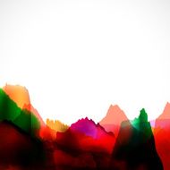 abstract colorful watercolor pattern background N6