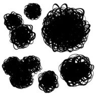 Sketch drawing black circle N2