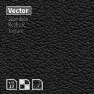 Black vector seamless realistic leather texture N2