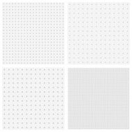 Vector textures of blurred gray dots