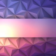 Abstract Polygonal background for Design - Low Poly Geometric Vector N66