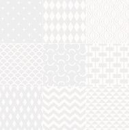 seamless white retro pattern