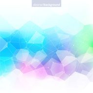 Colorful abstract crystal background Ice or jewel structure