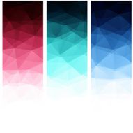Abstract geometric polygonal background N15
