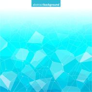 Colorful abstract crystal background Ice or jewel structure Turquoise color