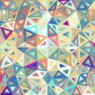 Mottled abstract triangles vector background N2