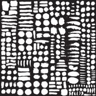 Hand drawn decorative vector brushes Dividers borders N6