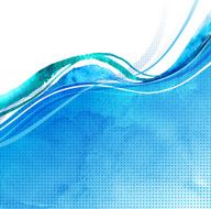 Blue watercolor background N3